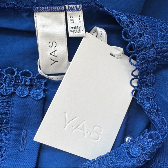 New! Y.A.S • Yassolara Mini Dress in Sodalite Blue - Picture 13 of 15